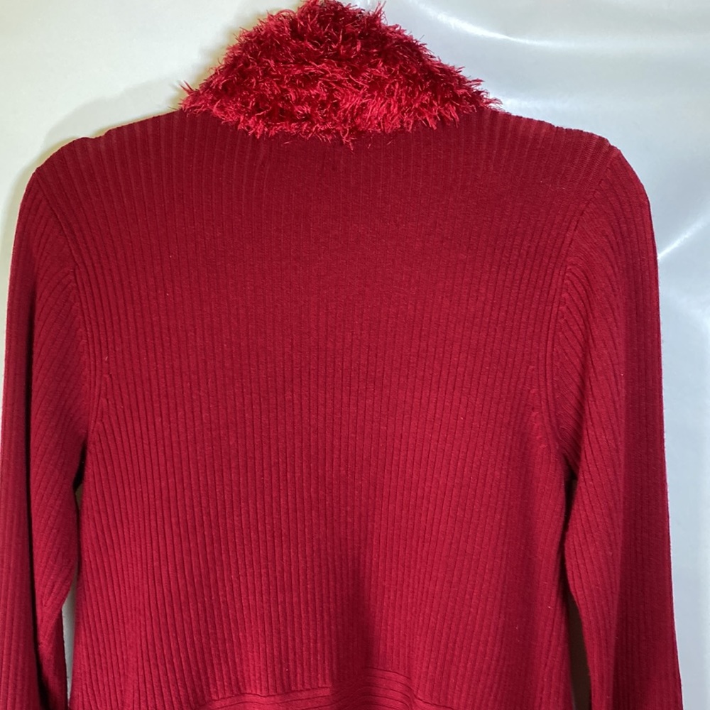 Once Again Red Cardigan - Picture 5 of 8